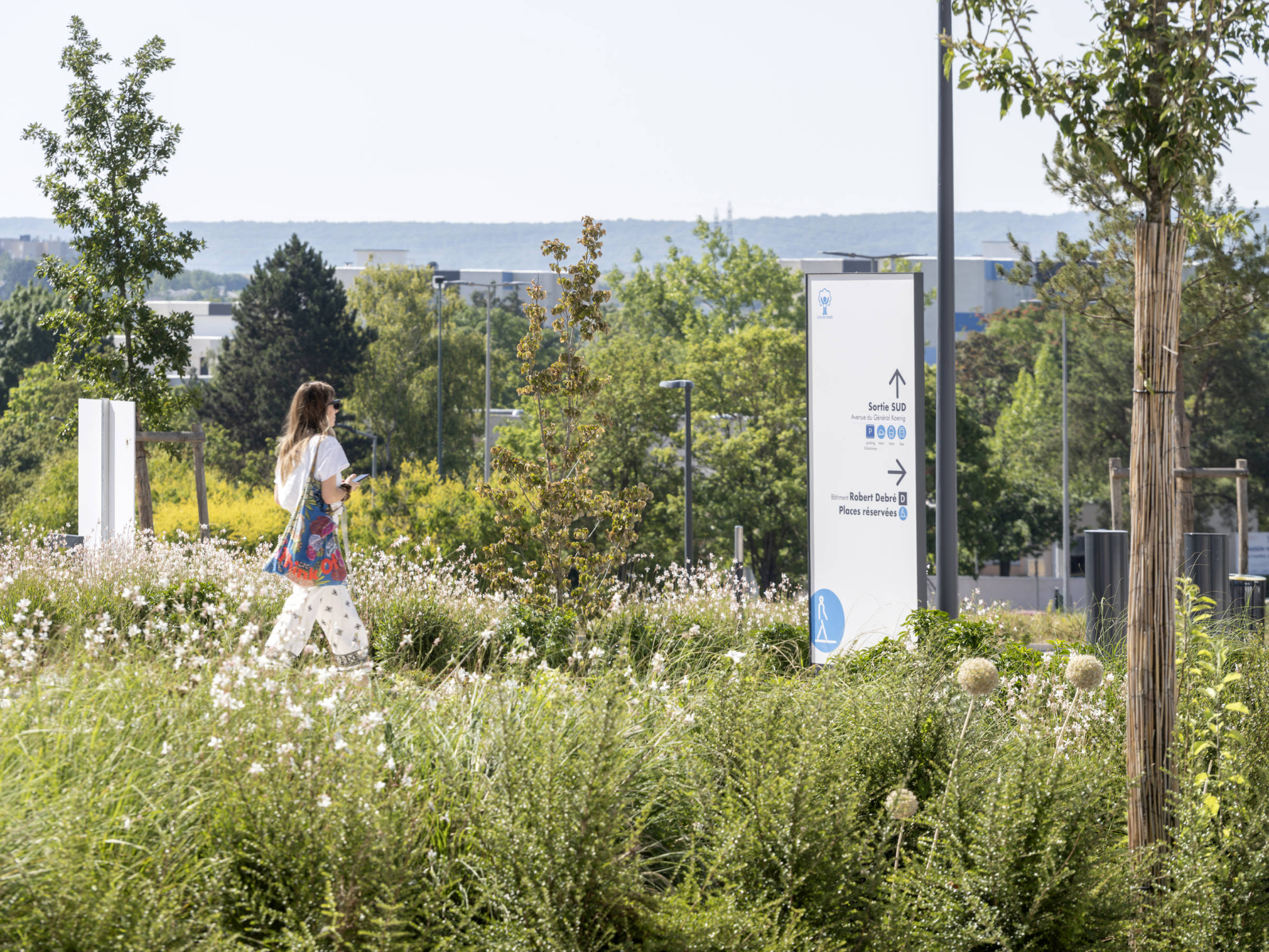 Architecture hospitalière - NOUVEL HOPITAL DE REIMS photo Luc Boegly