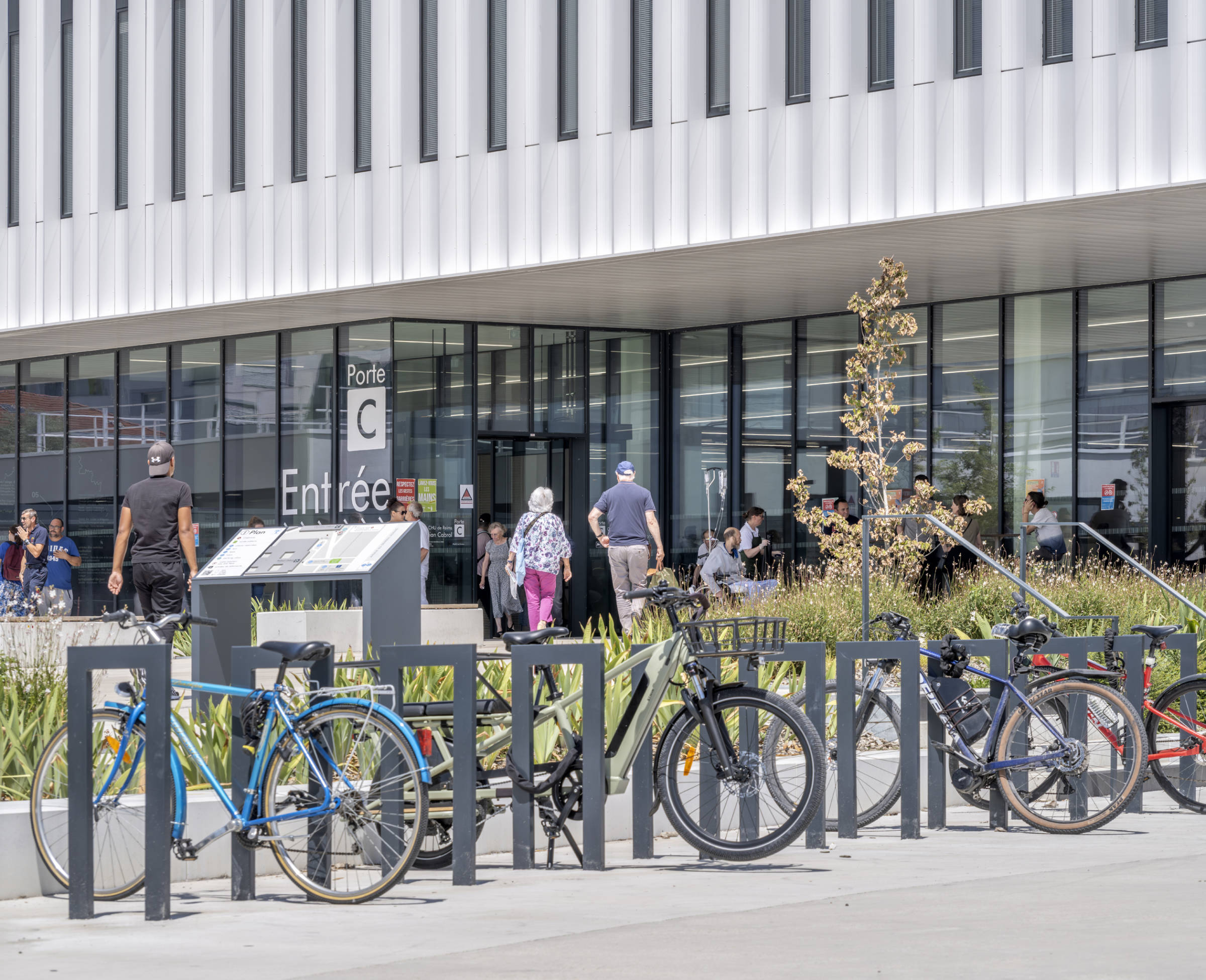 Architecture hospitalière - NOUVEL HOPITAL DE REIMS photo Luc Boegly