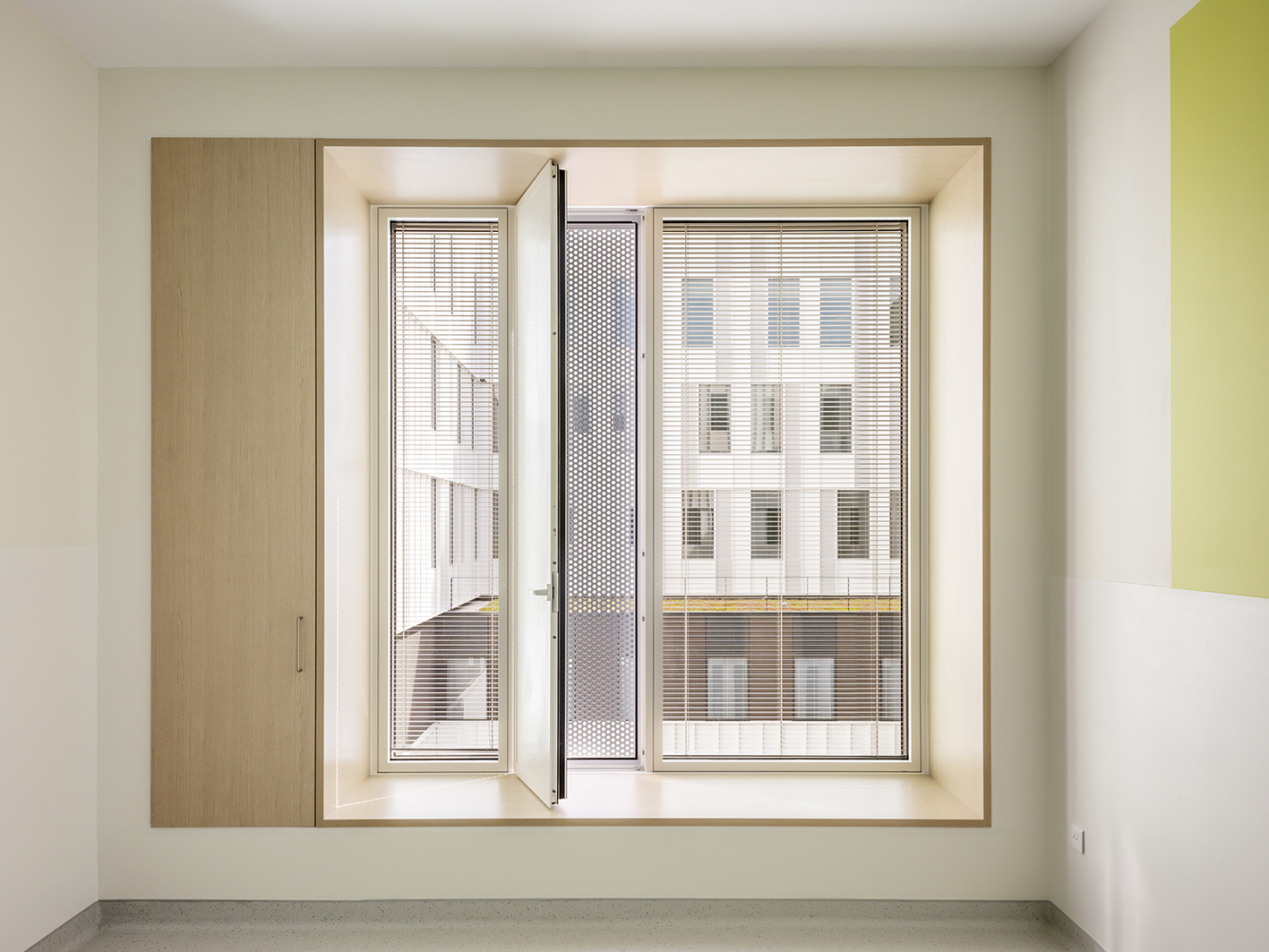 Architecture hospitalière - CHU DE REIMS Phase 1 photo Luc Boegly