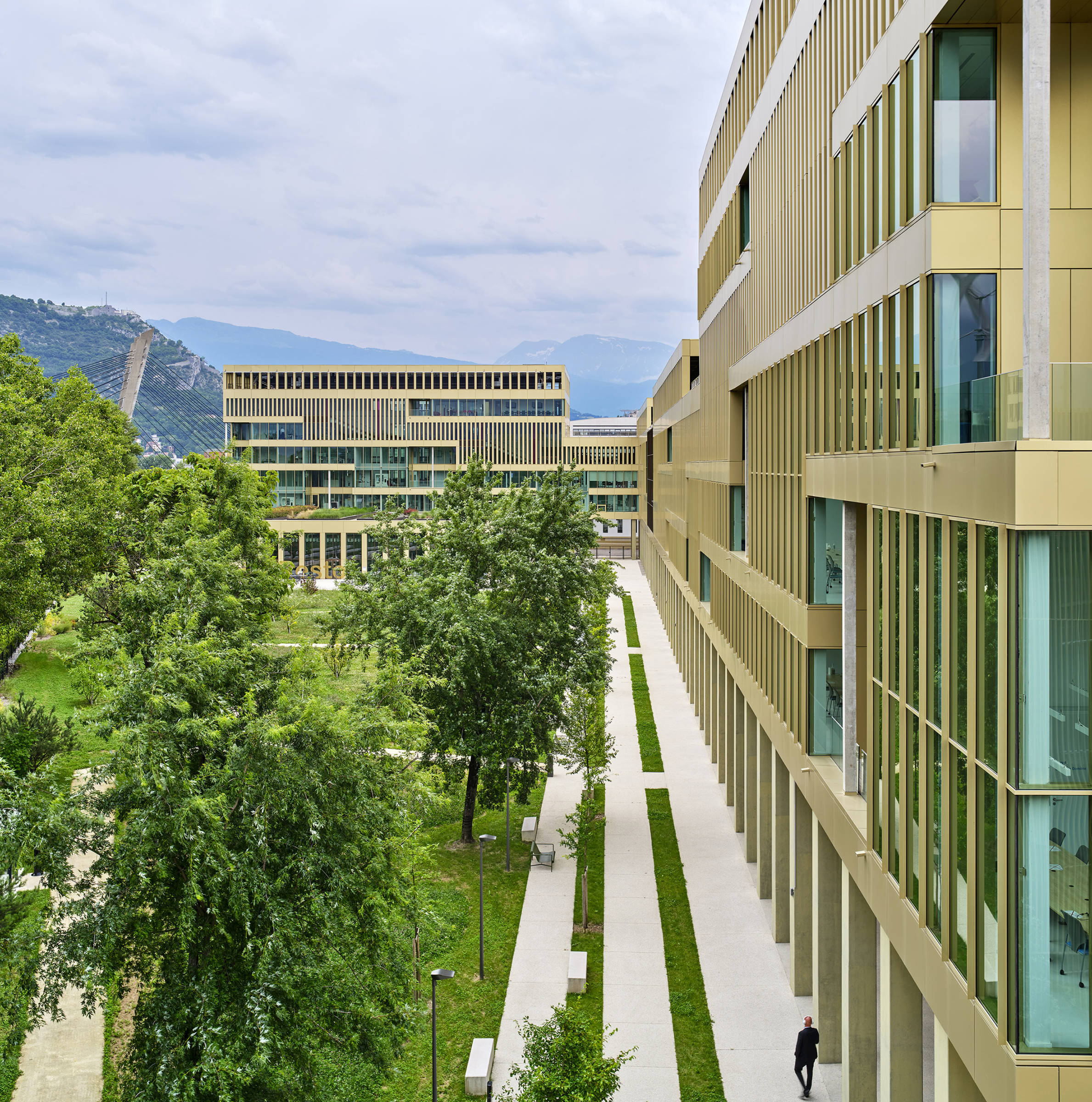 Architecture siège social - Grenoble IntenCity Schneider Electric