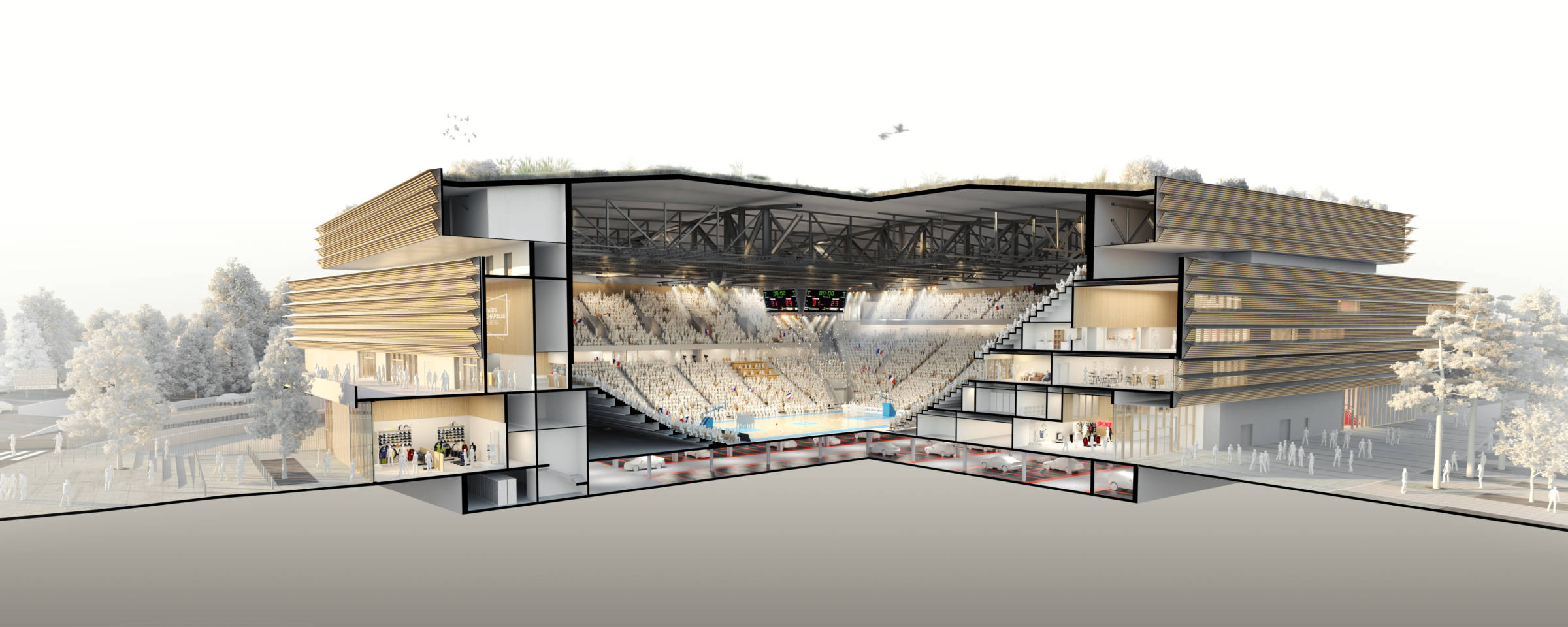 Architecte Paris 2024 - Paris Aréna, Paris_Architecte Paris 2024_Groupe-6