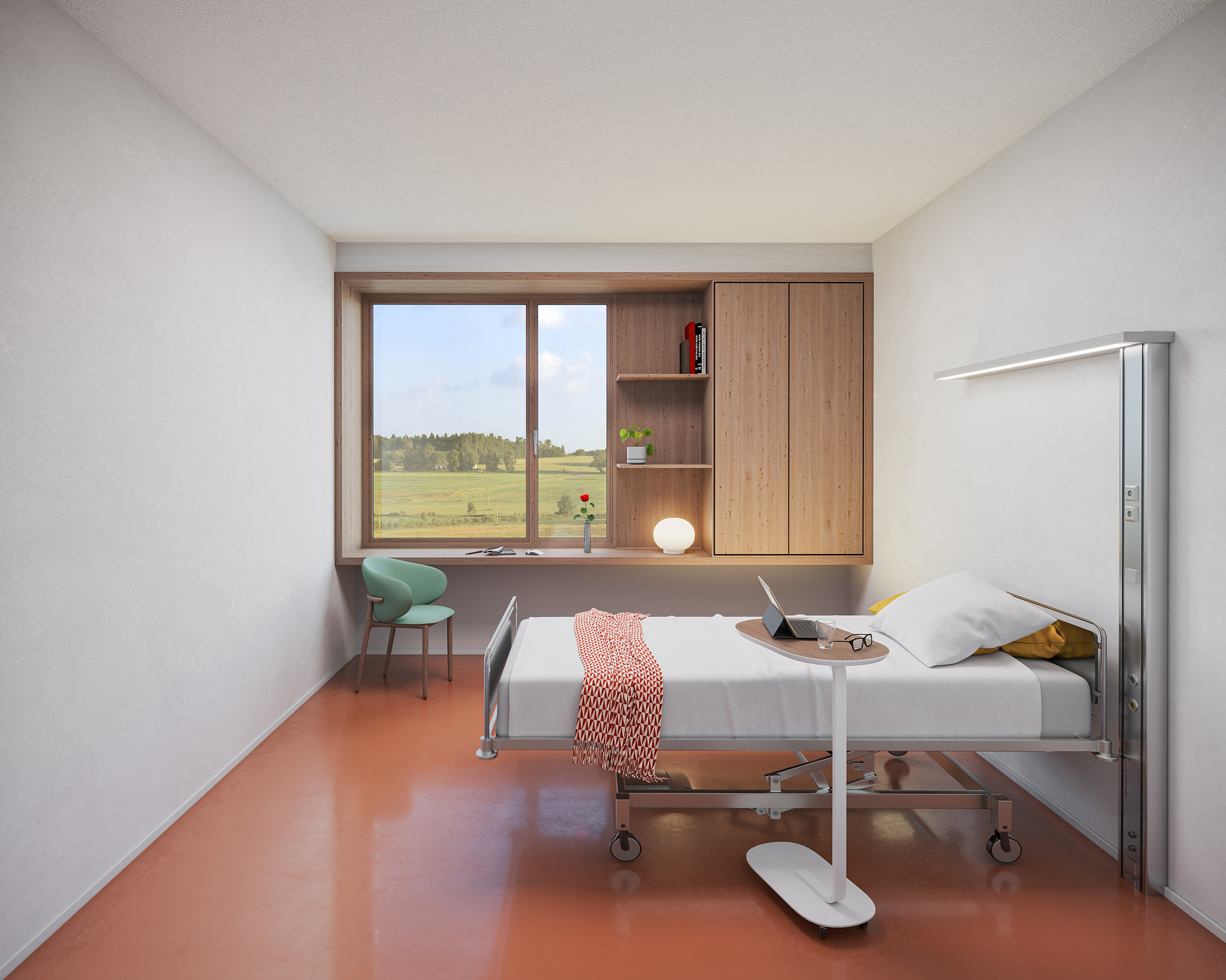 Chambre du Centre Hospitalier de Cosne-sur-Loire