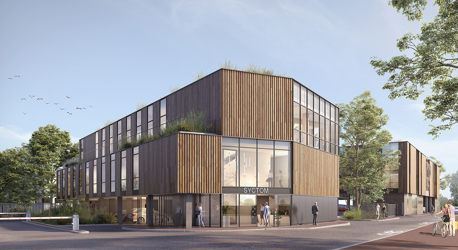 SYCTOM Centre de traitement des déchets ménagers Groupe-6 architectes