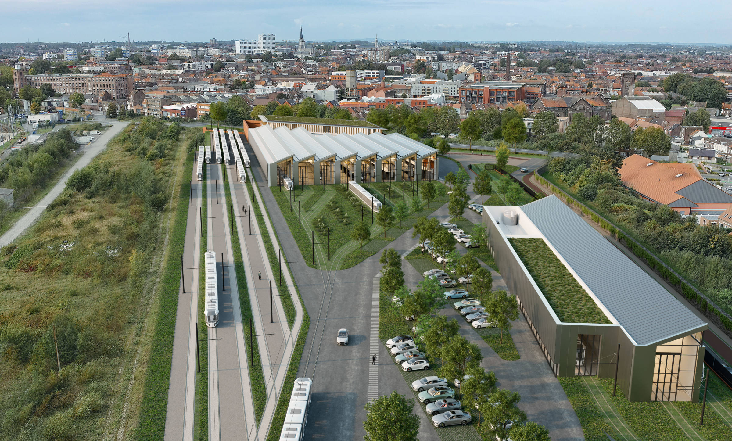 SMR du nouveau tramway du pôle métropolitain de Roubaix-Tourcoing